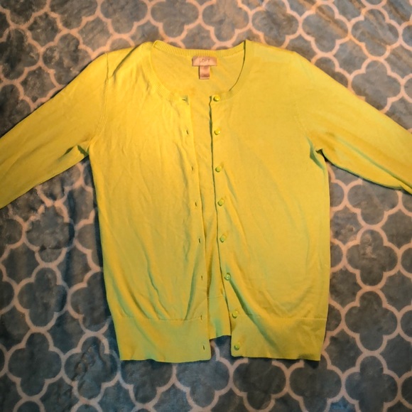 Lime Cardigan - Picture 1 of 2